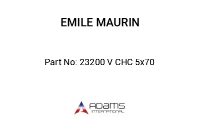 23200 V CHC 5x70 23200 V CHC 5x70