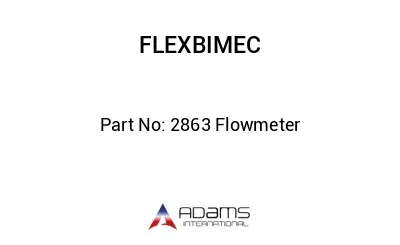 2863 Flowmeter 2863 Flowmeter