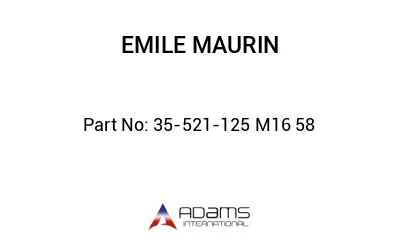 35-521-125 M16 58 35-521-125 M16 58