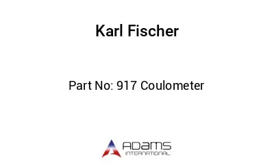 917 Coulometer 917 Coulometer