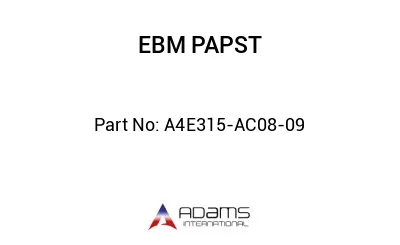 A4E315-AC08-09 A4E315-AC08-09