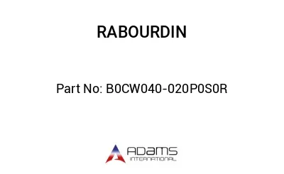 B0CW040-020P0S0R B0CW040-020P0S0R