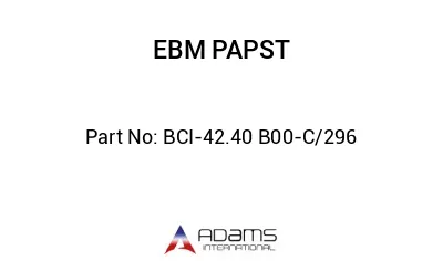 BCI-42.40 B00-C/296 BCI-42.40 B00-C/296