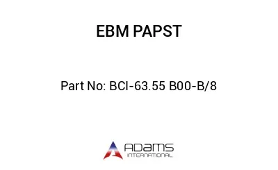 BCI-63.55 B00-B/8 BCI-63.55 B00-B/8
