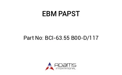 BCI-63.55 B00-D/117 BCI-63.55 B00-D/117