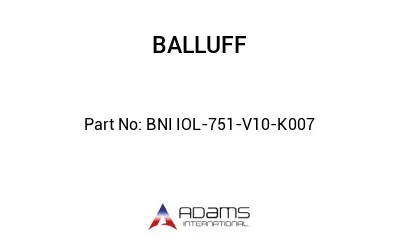 BNI IOL-751-V10-K007									