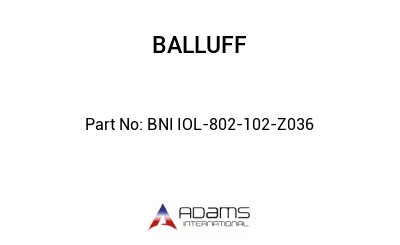 BNI IOL-802-102-Z036									