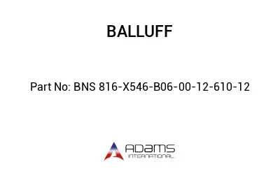 BNS 816-X546-B06-00-12-610-12									