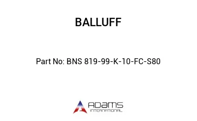 BNS 819-99-K-10-FC-S80