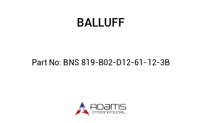 BNS 819-B02-D12-61-12-3B