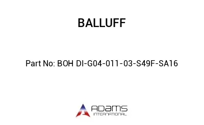 BOH DI-G04-011-03-S49F-SA16									