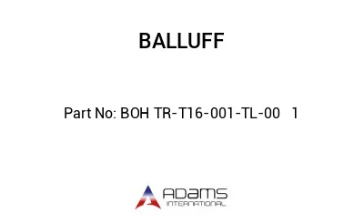 BOH TR-T16-001-TL-00	1								