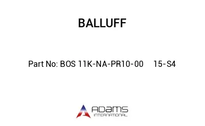 BOS 11K-NA-PR10-00	15-S4								