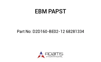 D2D160-BE02-12 68281334 D2D160-BE02-12 68281334