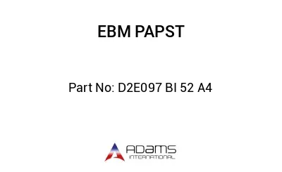 D2E097 BI 52 A4 D2E097 BI 52 A4