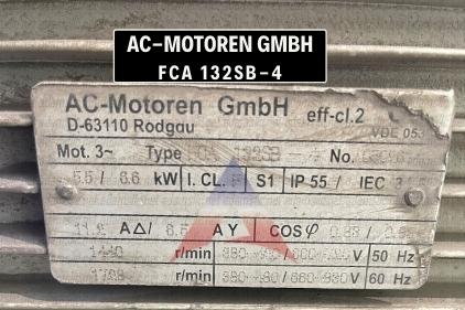 FCA 132SB-4/HE FCA 132SB-4/HE
