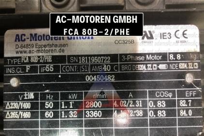 FCA 80B-2/PHE FCA 80B-2/PHE