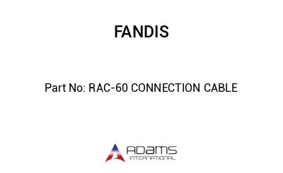 RAC-60 CONNECTION CABLE RAC-60 CONNECTION CABLE