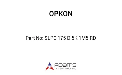 SLPC 175 D 5K 1M5 RD SLPC 175 D 5K 1M5 RD