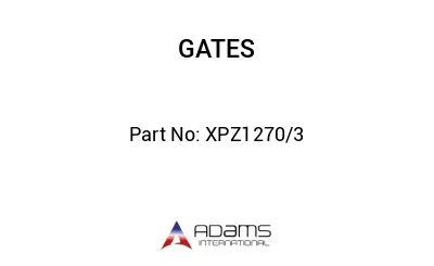 XPZ1270/3 XPZ1270/3